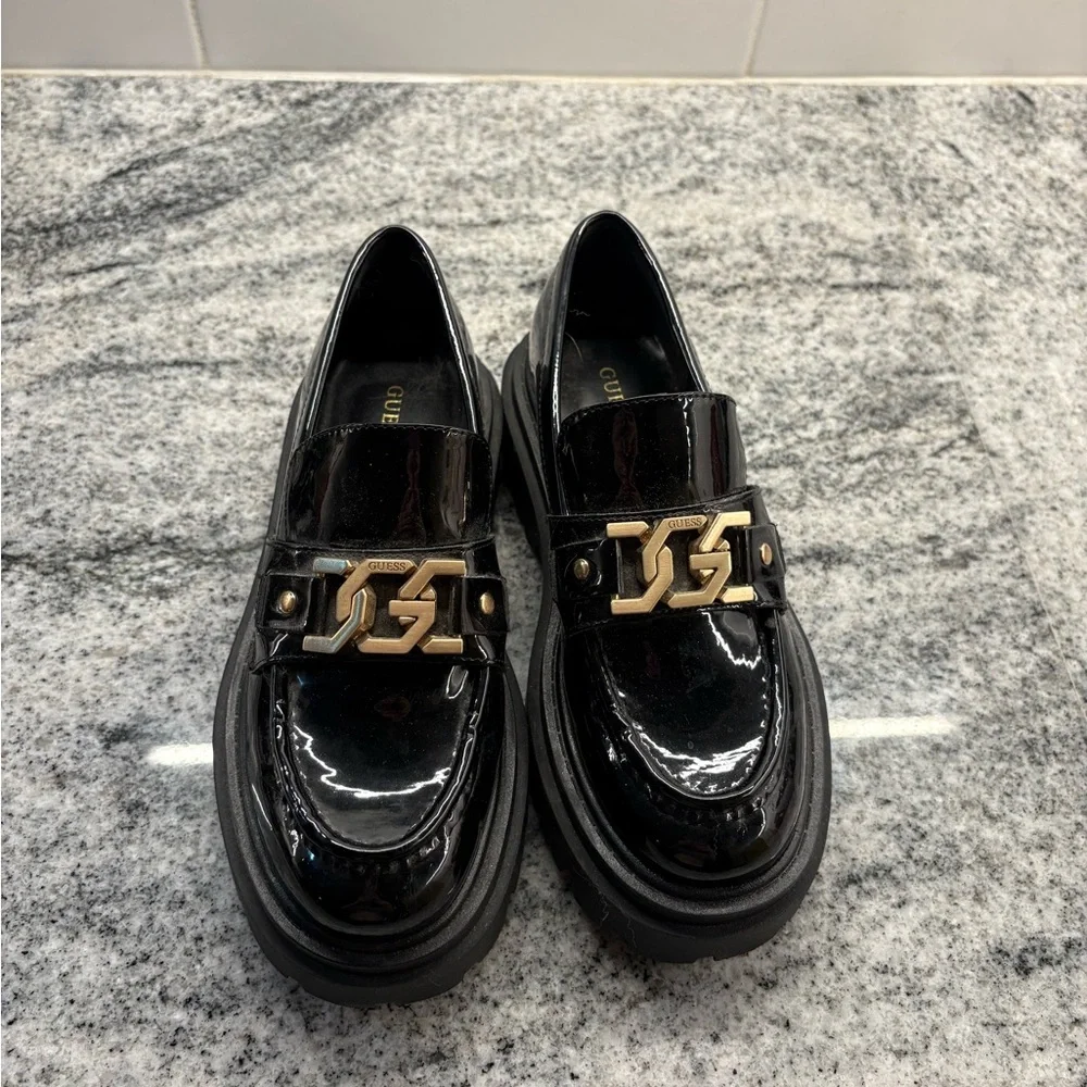 Guess Keates Lug-Sole Loafers - Picture 1 of 6